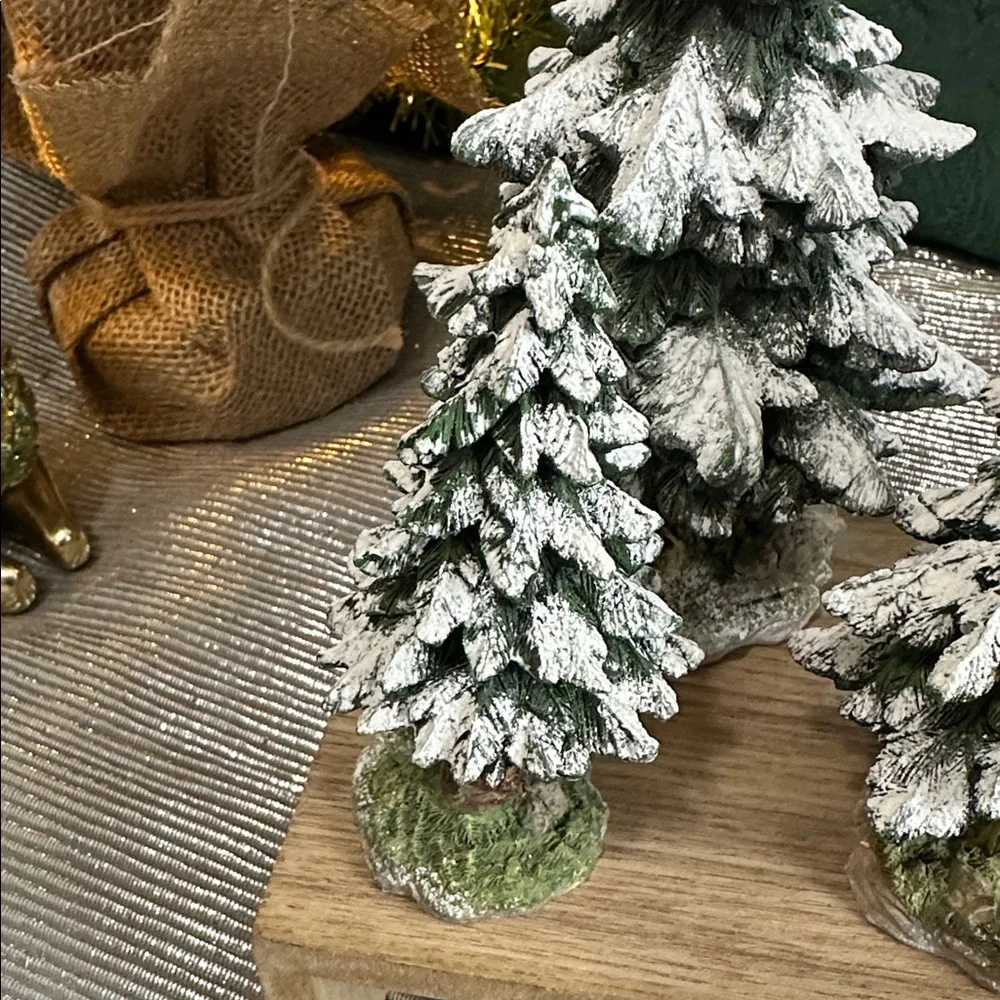 Department 56 Dept‎ Village Snowy Scotch Pines Set Of 3 Trees 52615